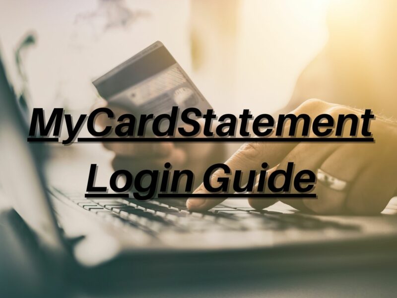 MyCardStatement Login Guide